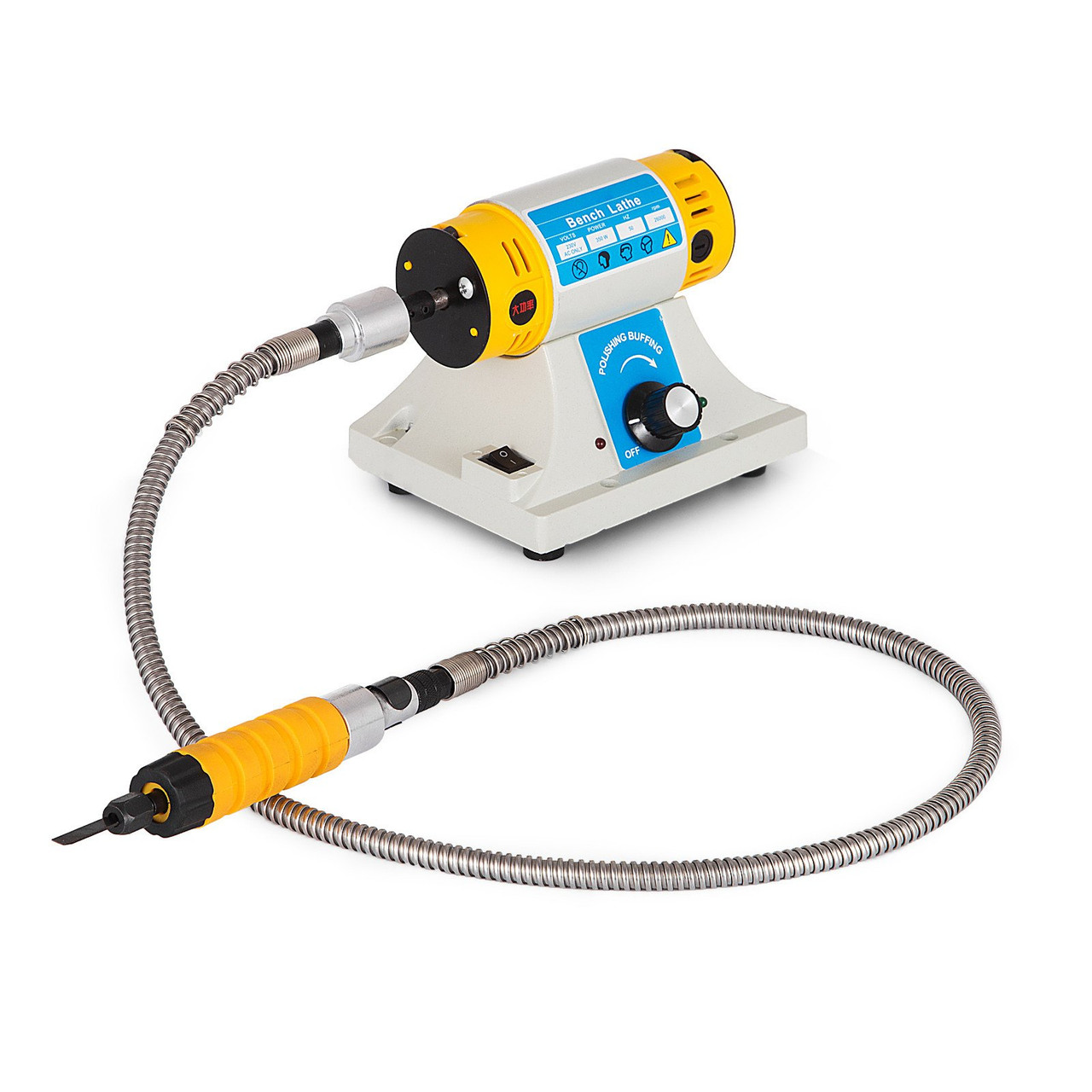 Electric Chisel Carving Tools Wood Chisel Carving Machine Kit& 4 Blades 220v