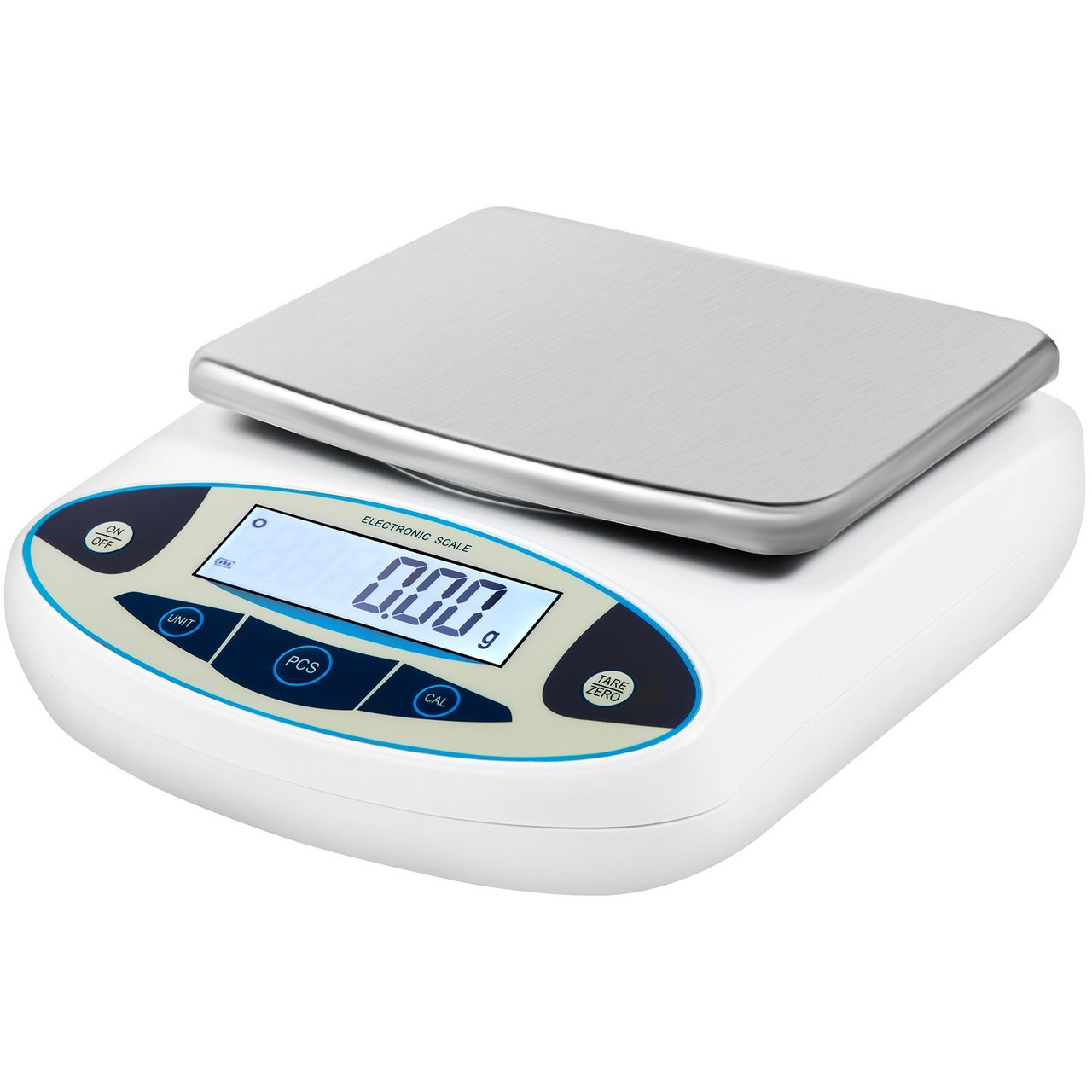 Analytical Balance, 5000g x 0.01g Accuracy Lab Scale, High Precision Electronic Analytical Balance, 13 Units Conversion, Counting Function, LCD Display, for Lab University Jewelry (5000g, 0.01g)