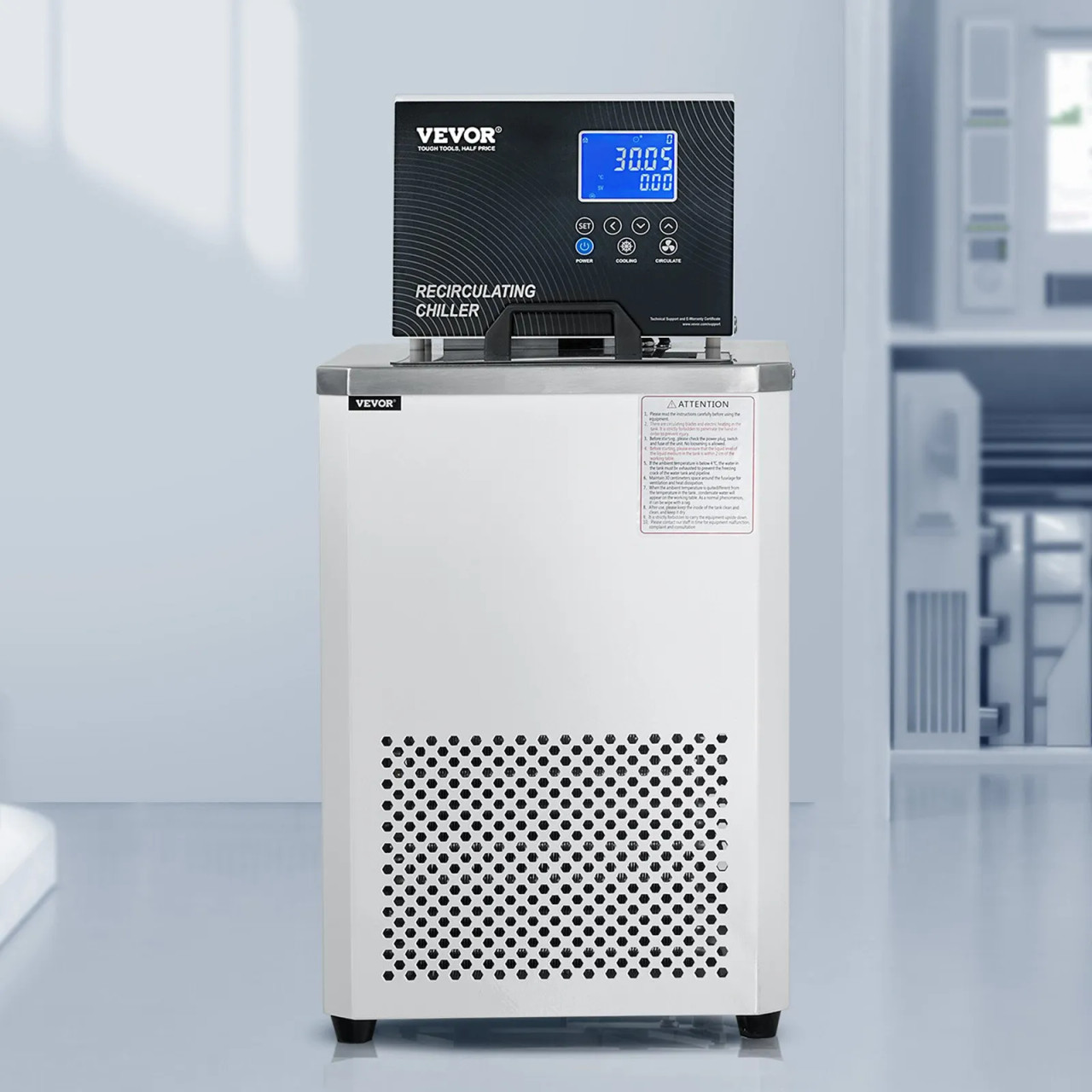 Laboratory Chiller Circulator 6L Lab Recirculating Chiller 23°F-212°F