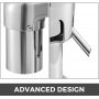 Commercial Juice Extractor Heavy Duty Juicer Aluminum Casting and Stainless Steel Constructed Centrifugal Juice Extractor Juicing both Fruit and Vegetable