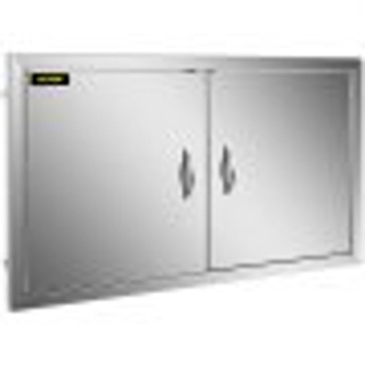 BBQ Access Door 39W x 26H Inch, Double BBQ Door Stainless Steel, Outdoor Kitchen Doors for BBQ Island, Grill Station, Outside Cabinet