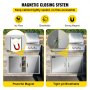 BBQ Access Door 39W x 26H Inch, Double BBQ Door Stainless Steel, Outdoor Kitchen Doors for BBQ Island, Grill Station, Outside Cabinet
