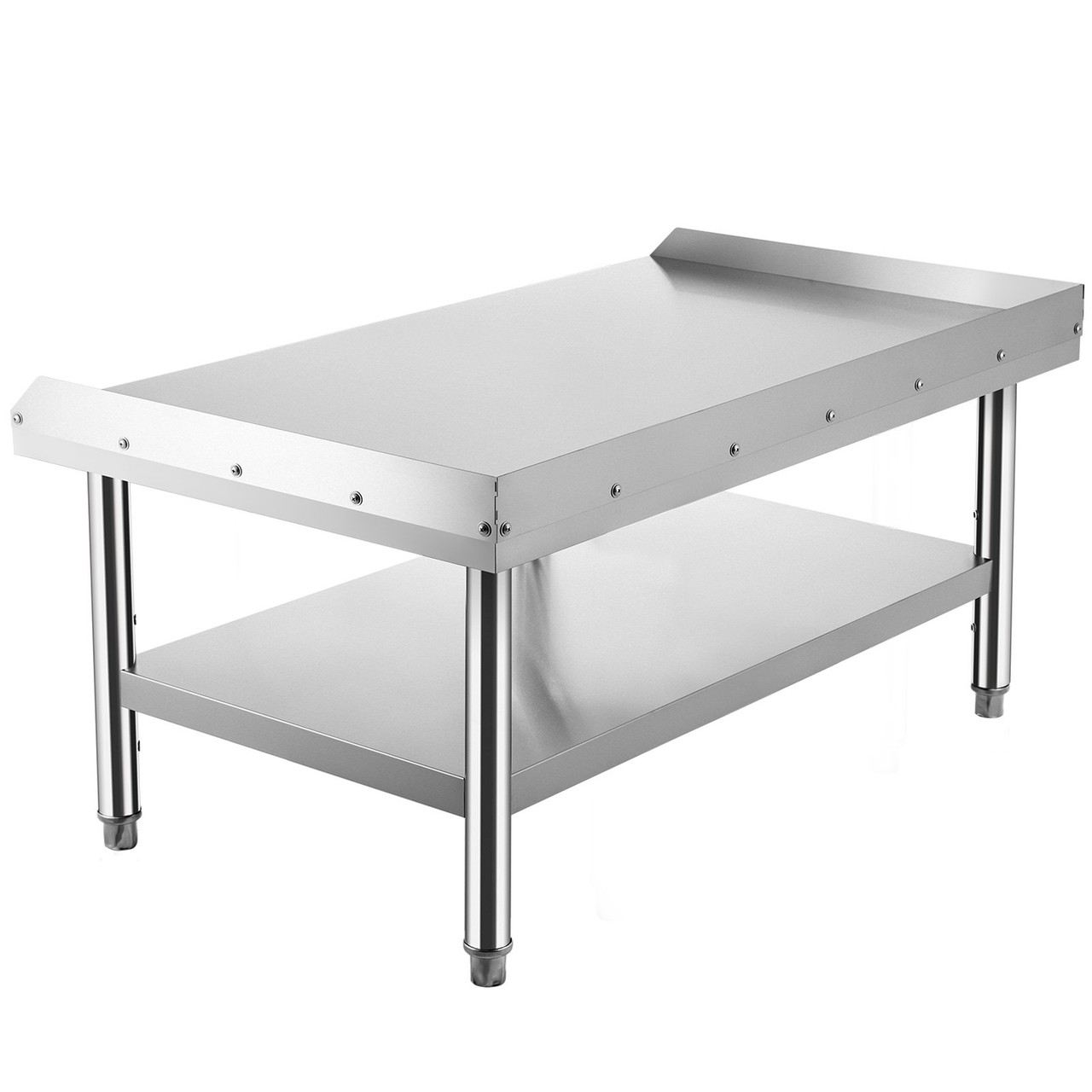 VEVOR Stainless Steel Equipment Grill Stand, 48 x 30 x 24 Inches