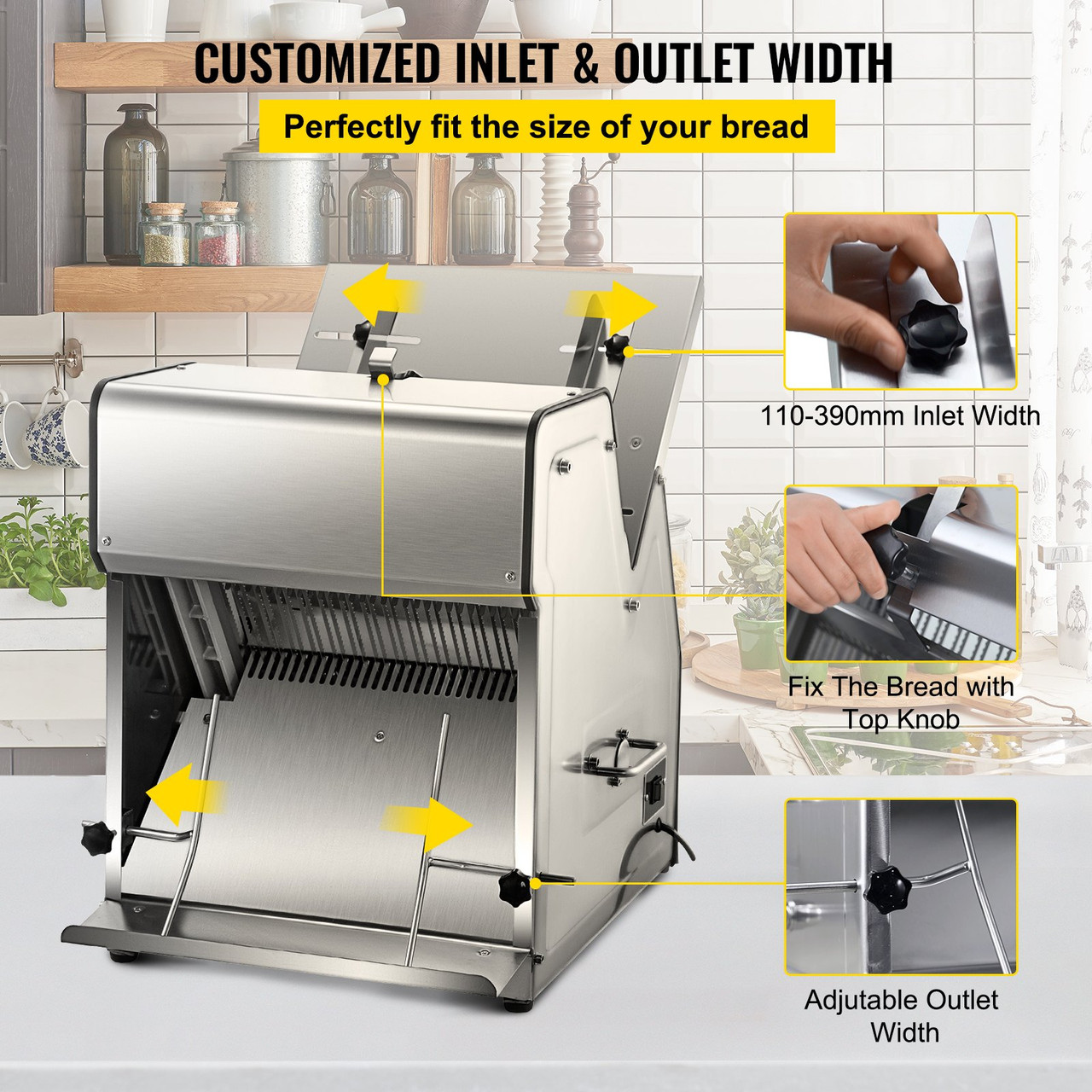 top quality automatic bread slicer,bread cutting