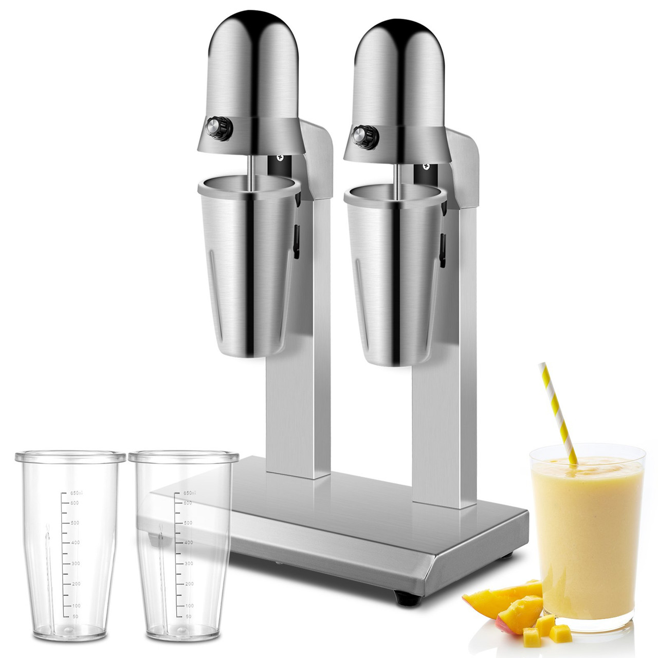 Ms2 Electric Milk Frothers Bar Kitchen Single Double Heads Groups Milk  Shaker Blender Mixer Machine Stainless Steel 220V 110V - China Milk Shaker  and Bar Shaker price
