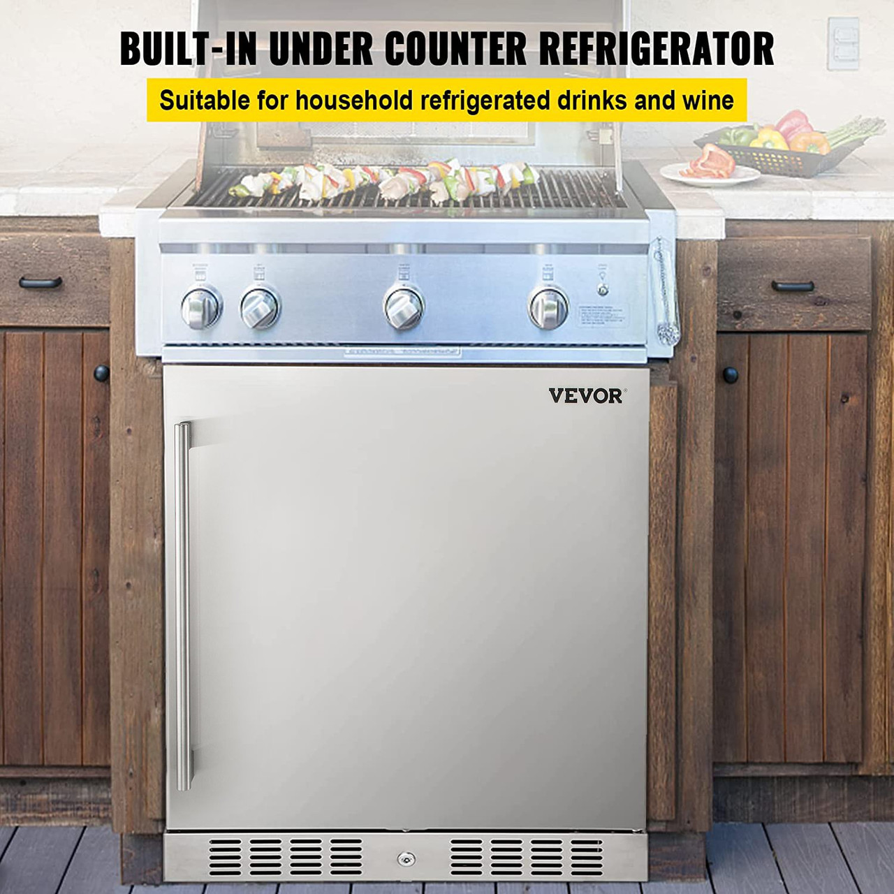 Built-In Undercounter Refrigeration