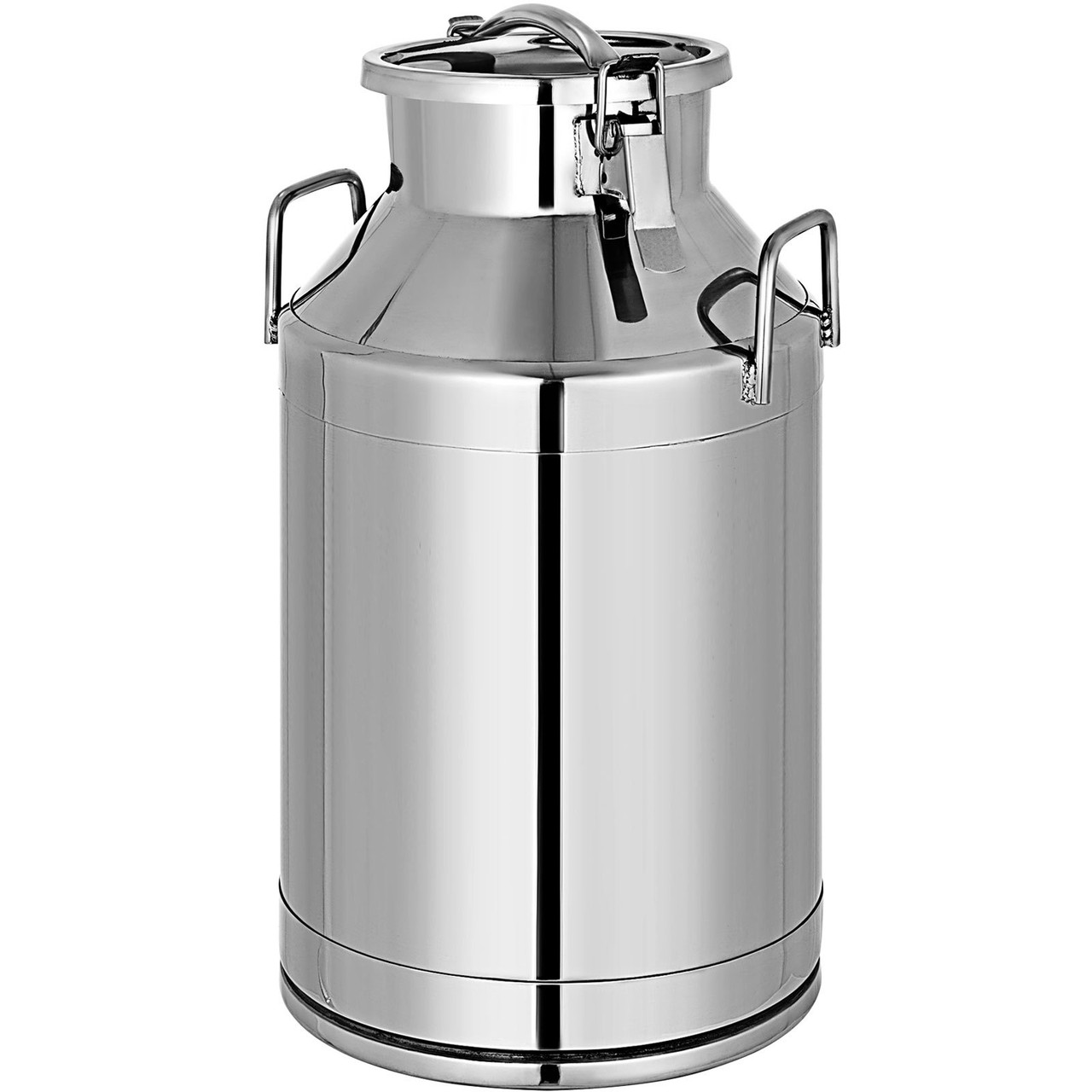 304 Stainless Steel Milk Can 50 Liter Milk Bucket Wine Pail Bucket 13.25 Gallon Milk Can Tote Jug with Sealed Lid Heavy Duty