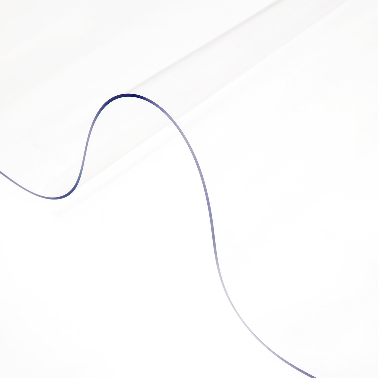 84 x 42 Inch Clear Table Cover Protector, 1.5mm Thick Clear Desk Protector Table Pads, Plastic Tablecloth Table Protector for Dining Room Table