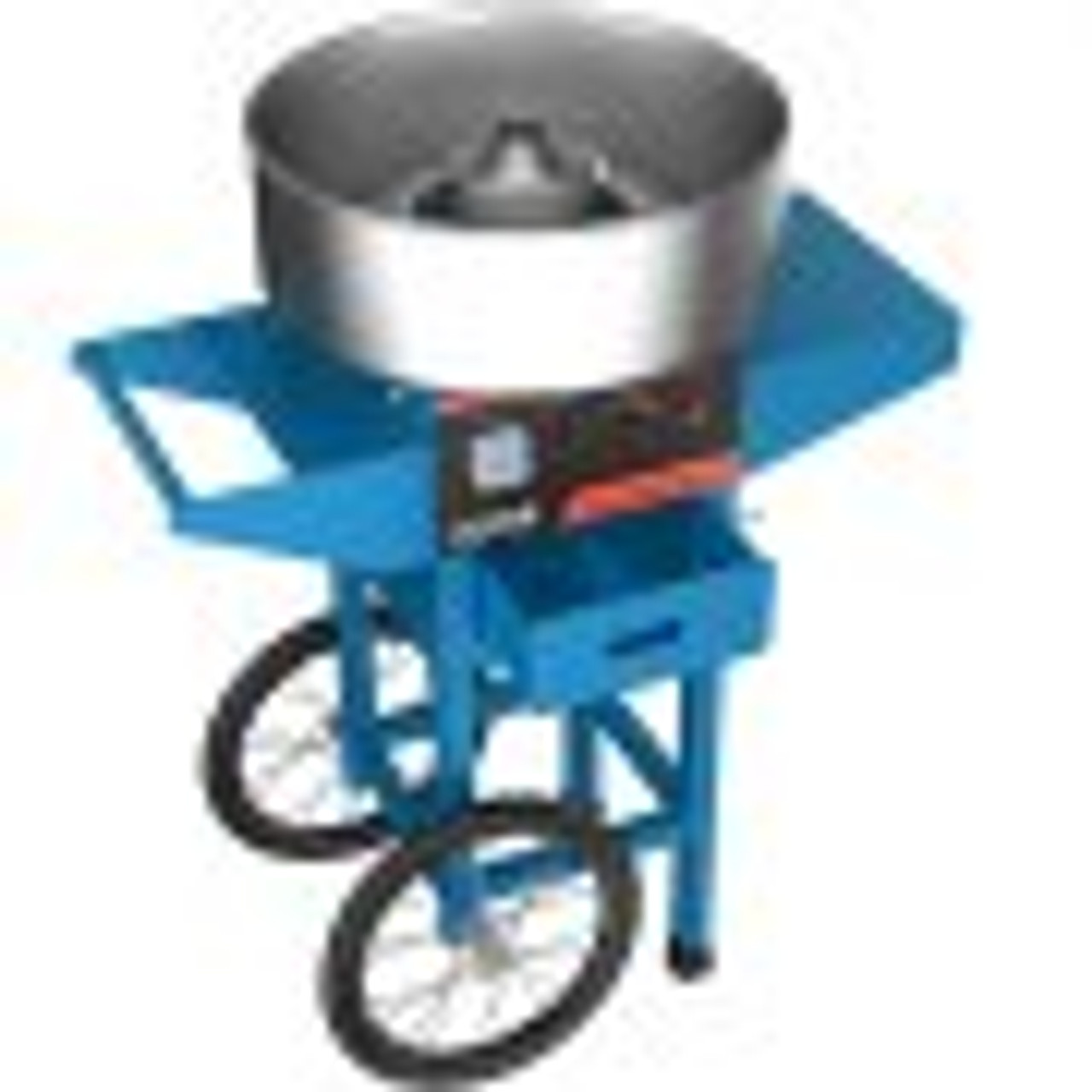 Cotton Candy Machine with Cart Commercial Floss Maker Perfect for Family and Various Party, 19.7 Inch, Blue