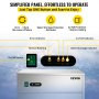 110V Commercial Snowflake Ice Maker 44LBS/24H, ETL Approved Food Grade Stainless Steel Flake Ice Machine Freestanding Flake Ice Maker for Seafood Restaurant, Water Filter and Spoon Included
