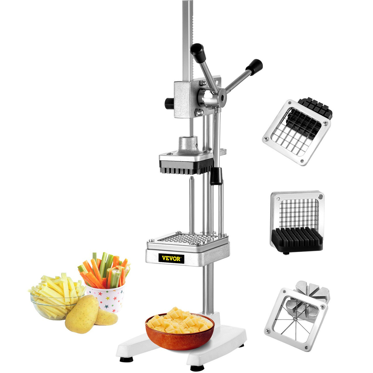 3/8 Blade Commercial Vegetable Fruit Dicer Onion Potato Tomato Slicer  Chopper