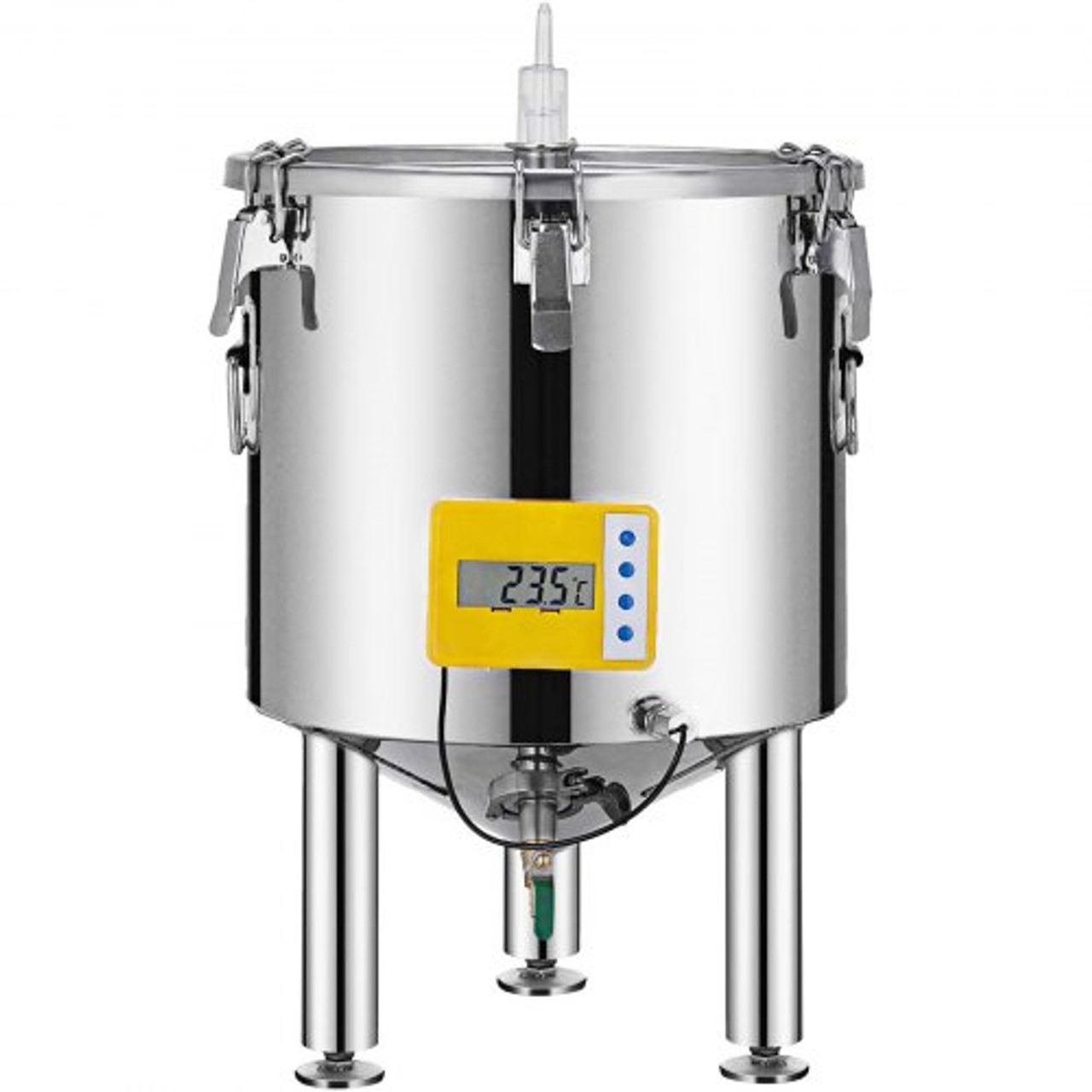 14 Gallon Stainless Steel Brew Fermenter Home Brewing Brew Bucket Fermenter With conical base Brewing Equipment