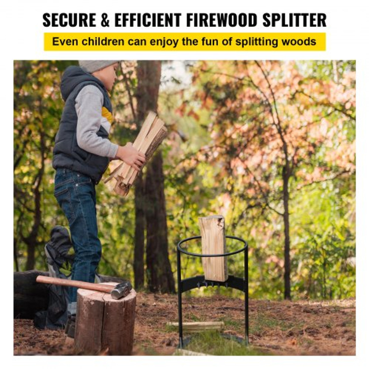 manual wood splitter