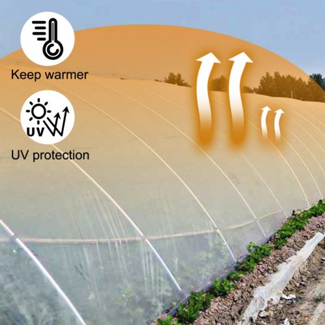 6 Mil UV Protective Greenhouse Plastic