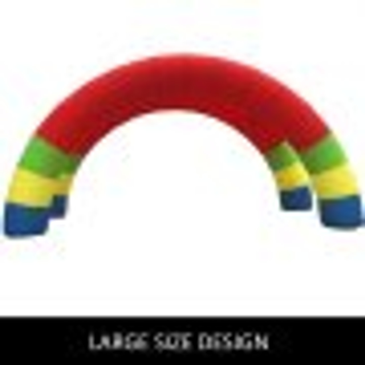 Twin Arches, 26ft X 13ft Inflatable Rainbow Arch, with 370W Blower, for Advertising Birthday Party Decoration Arch