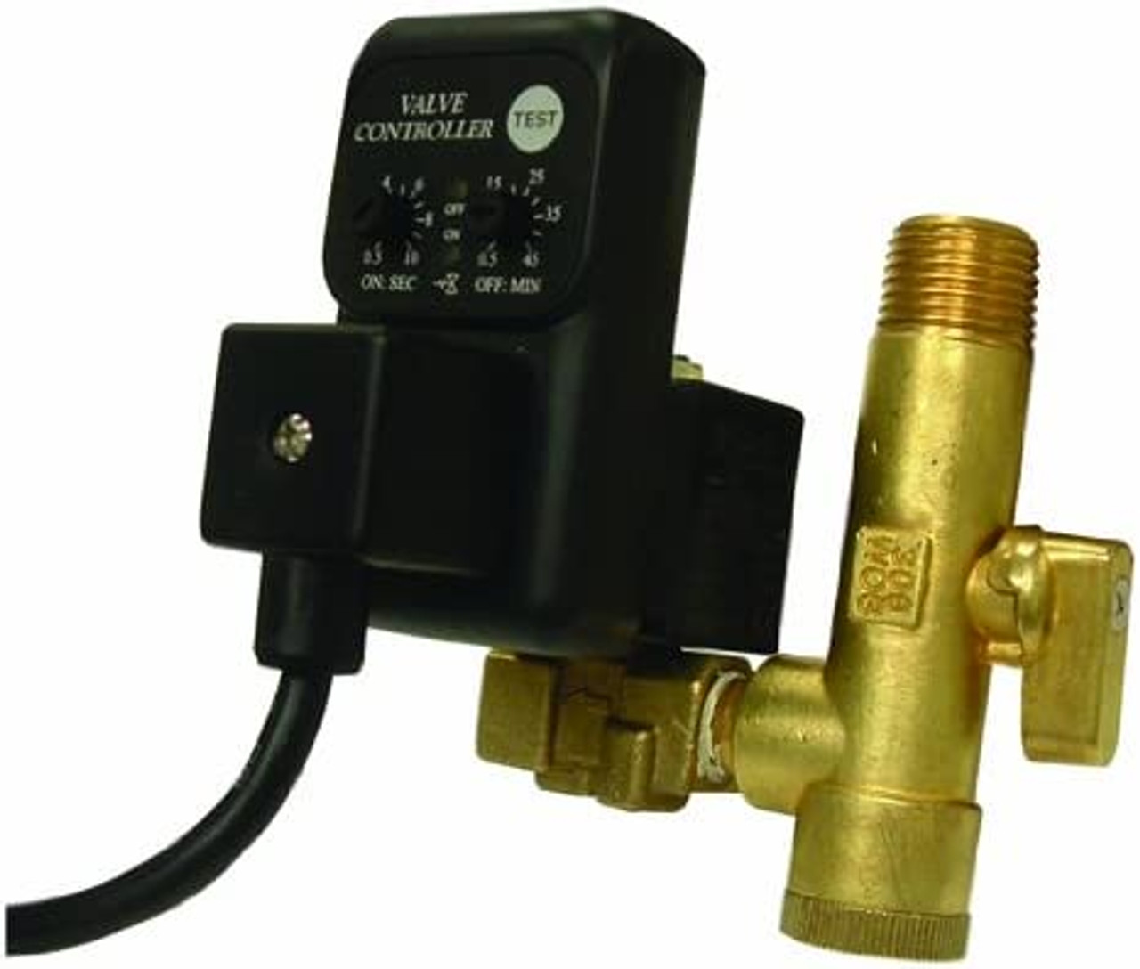 DeVilbiss Automatic Drain with Y-Strainer Valve