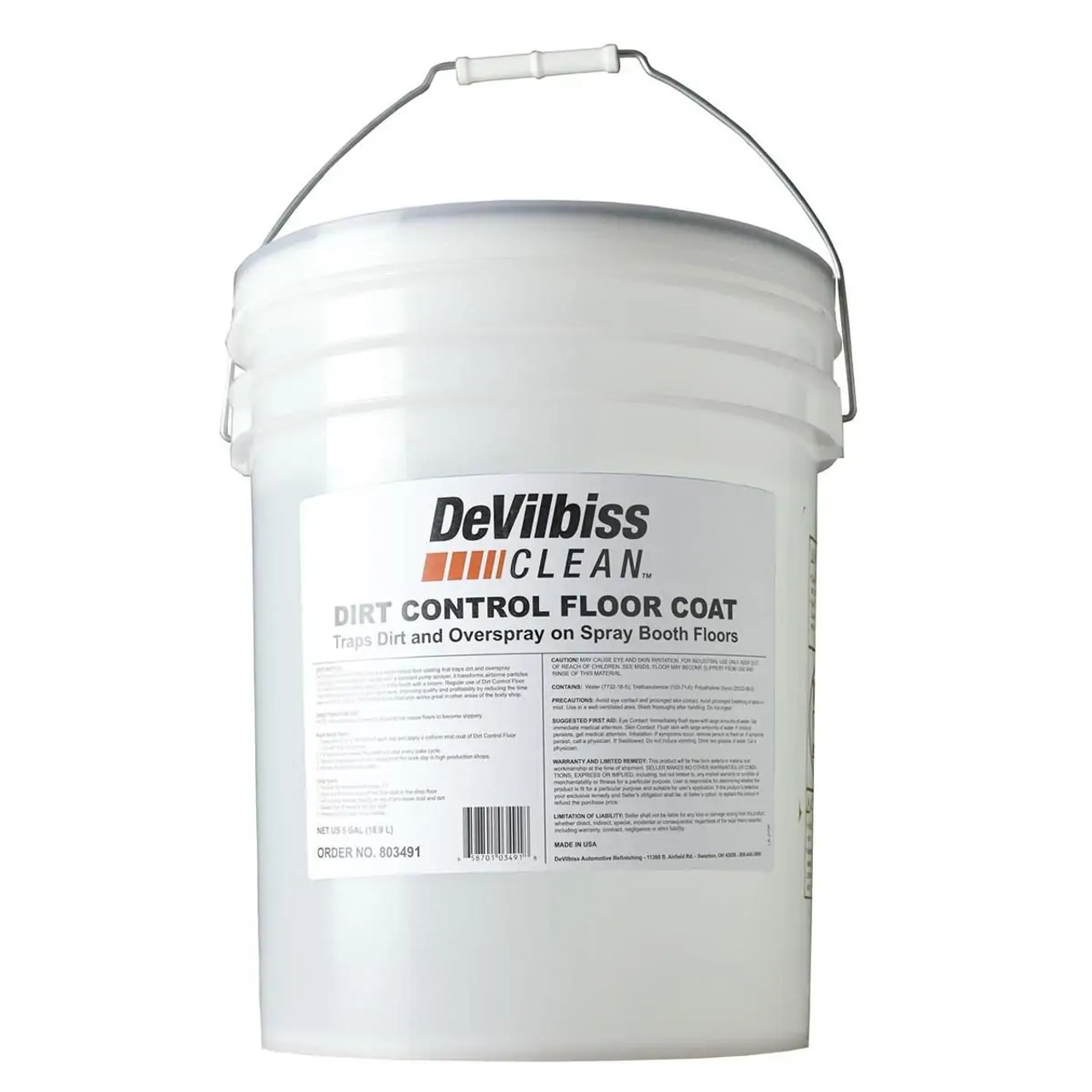 DeVilbiss 5gal Booth Floor Coat 803491