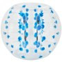 Inflatable Bumper Ball 4 FT / 1.2M Diameter, Bubble Soccer Ball, Blow It Up in 5 Min, Inflatable Zorb Ball for Adults or Children (4 FT, Blue Dot)