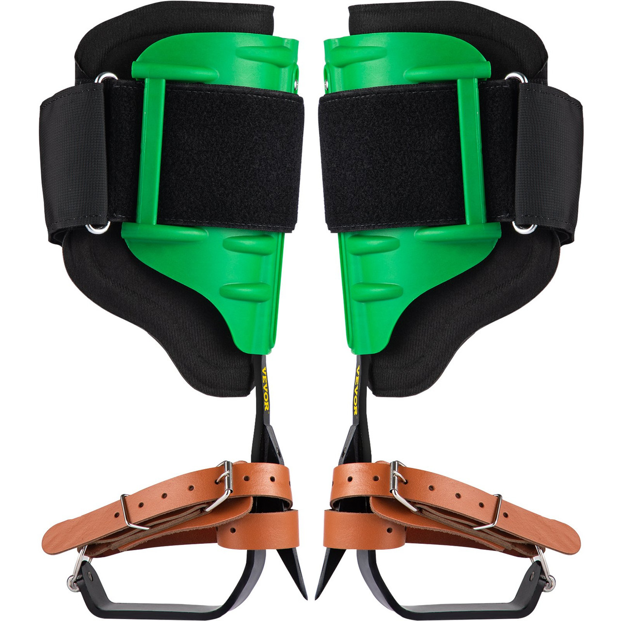 Tree Climbing Spike Set Pole Climbing Spurs Steel Adjustable Climber Gaffs