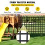 Climbing Cargo Net, 10' x 8' Polyester Material, Playground Climbing Net Rope Ladder, Swingset, Large Military Climbing Cargo Net, for Kids and Adult, Indoor and Outdoor, Treehouse, Jungle Gyms