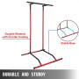 330LBS Pull Up Dip Station Power Tower Station Multi-Station Power Tower Workout Pull Up Station with Carry Bag for Home Fitness (Black Red No Bag),pull-up-bar-2