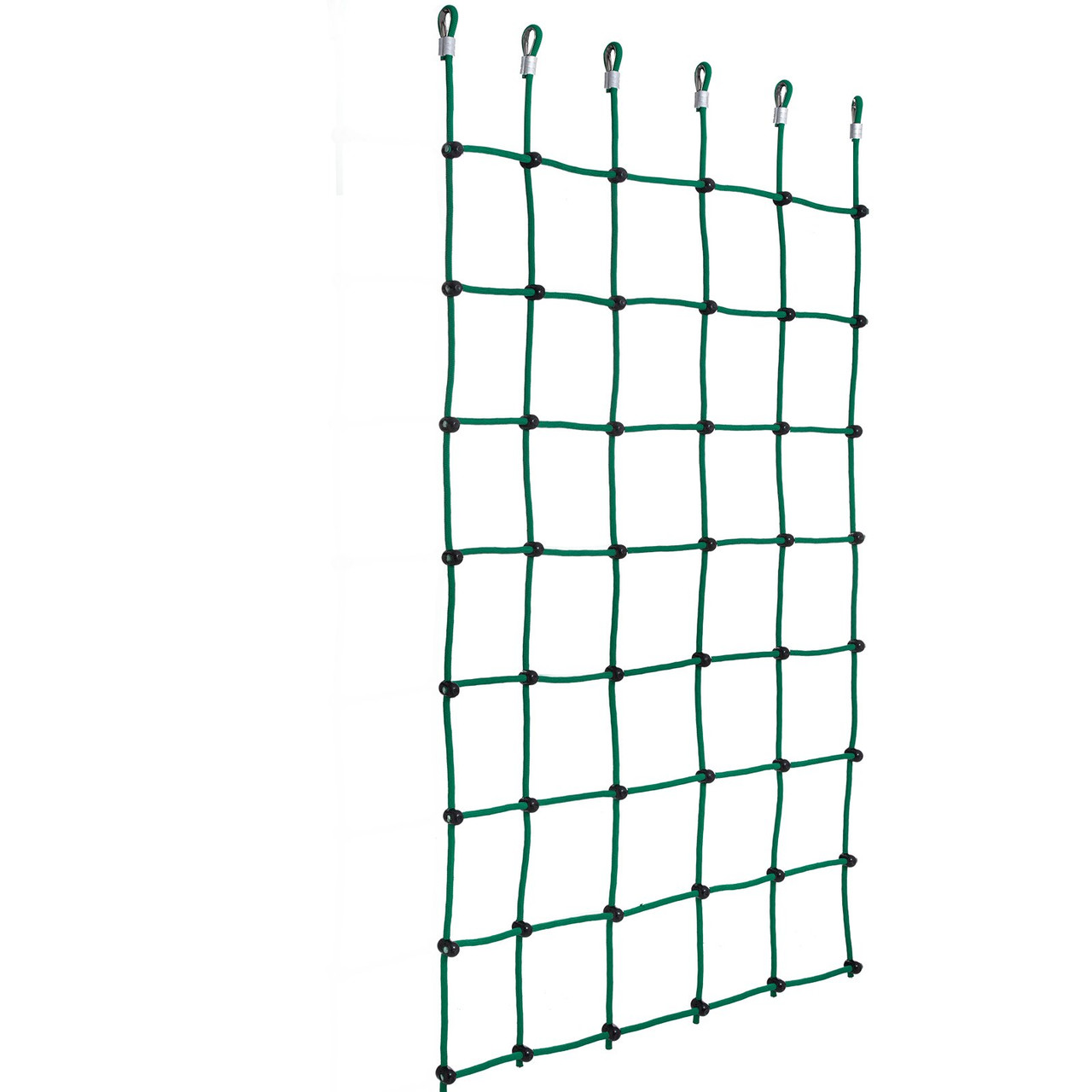 Climbing Cargo Net, 49" x 77" Climbing Net, Polyester Playground Climbing Cargo Net, Rope Ladder, Swingset, Large Military Climbing Cargo Net for