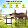 Climbing Cargo Net, 12' x 12' Playground Climbing Net, Polyester Material, Rope Ladder, Swingset, Large Military Climbing Cargo Net for Kids & Adult, Indoor & Outdoor, Treehouse, Jungle Gyms