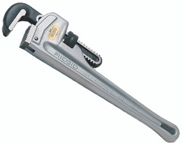 Ridgid 24 inch aluminum pipe wrench