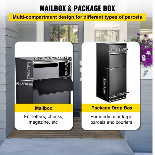 Mail Package Drop Box, 19
