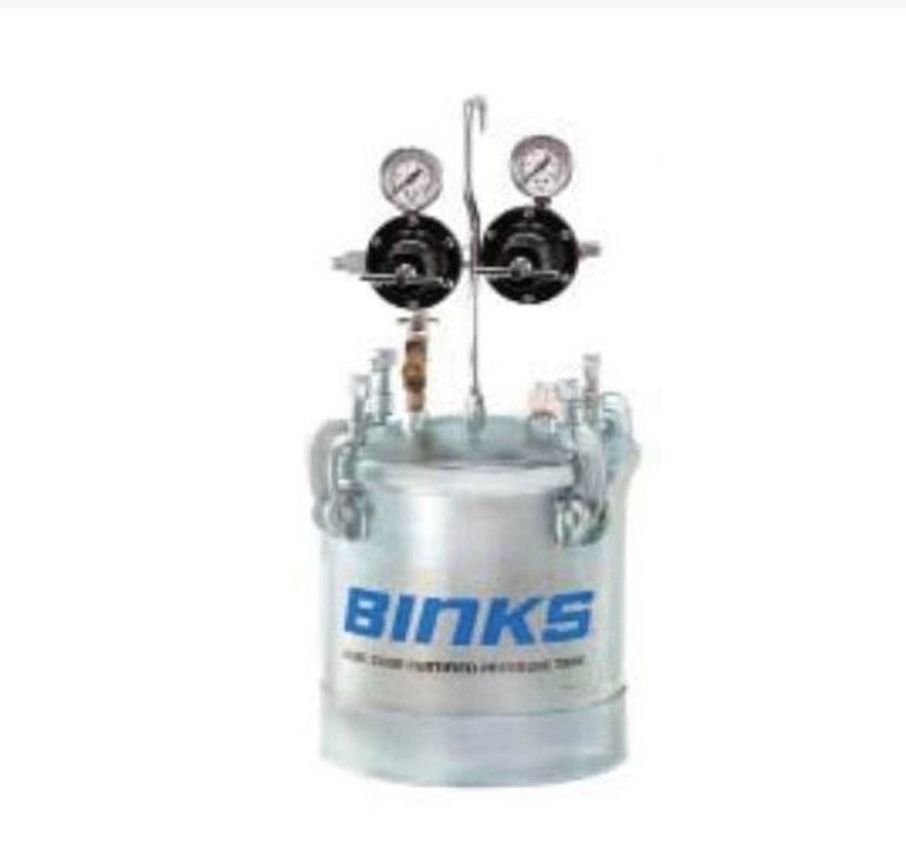 Binks 83C-210m, 2.7 Gal A.S.M.E. Code Tank 1-Reg 901558