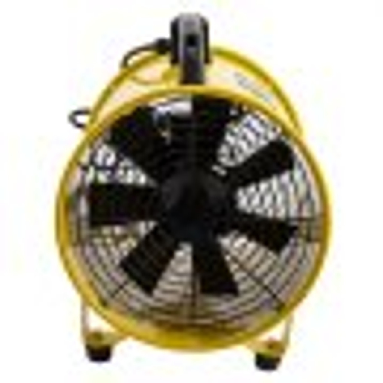 Utility Blower Fan, 12 Inches, 550W 1471 & 2295 CFM High Velocity Ventilator w/ 16 ft/5 m Duct Hose, Portable Ventilation Fan, Fume Extractor for Exhausting & Ventilating at Home and Job Site