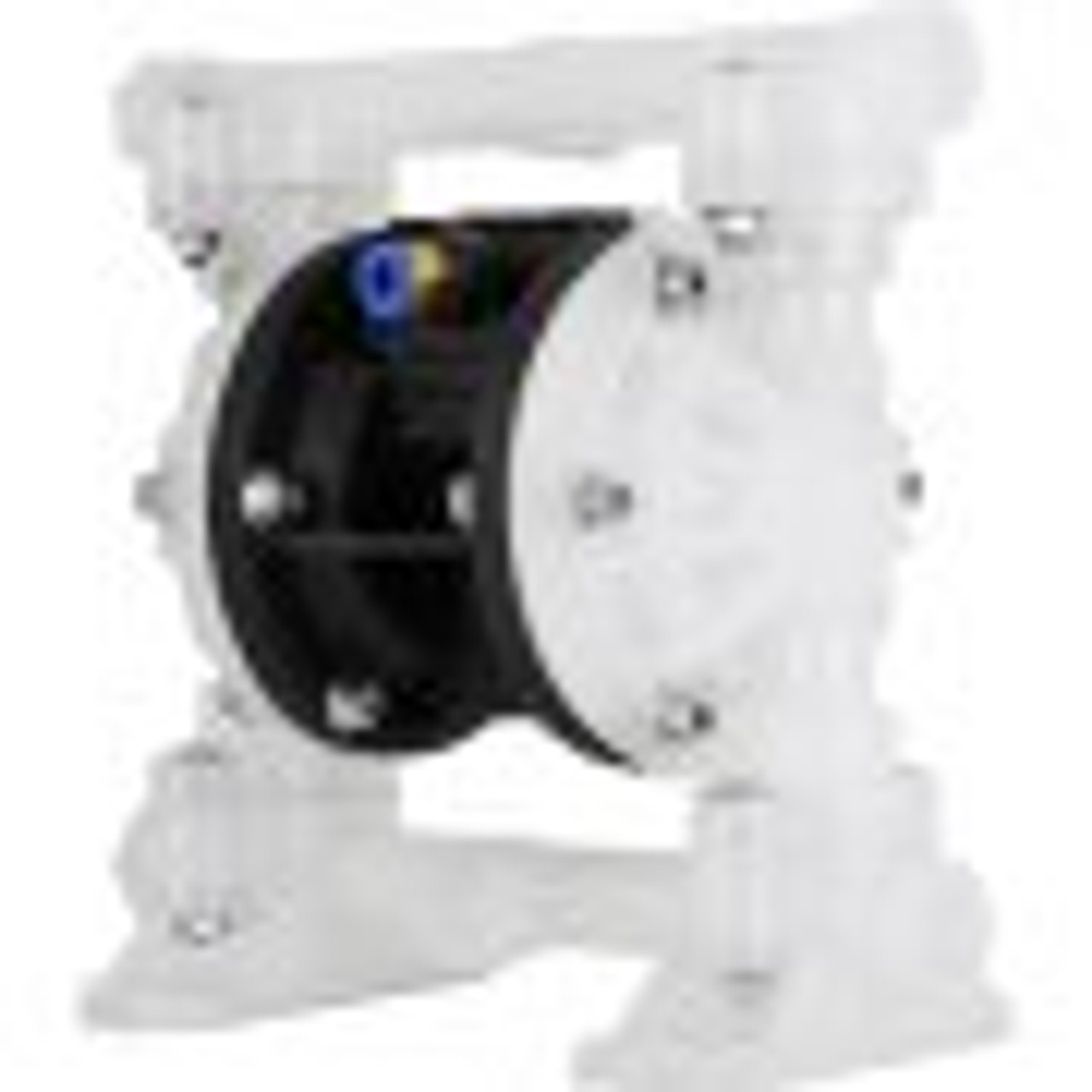 Air-Operated Double Diaphragm Pump, 1/2 in Inlet & Outlet, Polypropylene Body, 8.8 GPM & Max 120PSI, PTFE Diaphragm Pneumatic Transfer Pump for Petroleum, Diesel, Oil & Low Viscosity Fluids