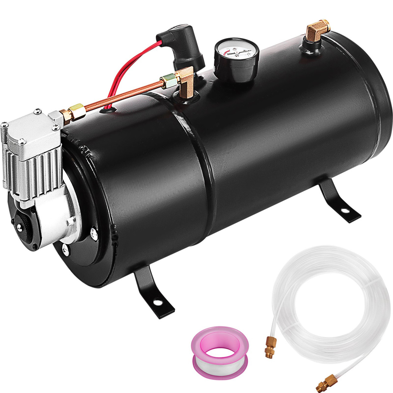 Air Horn Compressor Tank Pump 0.8 Gallon Tank Air Compressorfor 120PSI 12V Portable Air Compressor Pump For Truck Pickup On Board