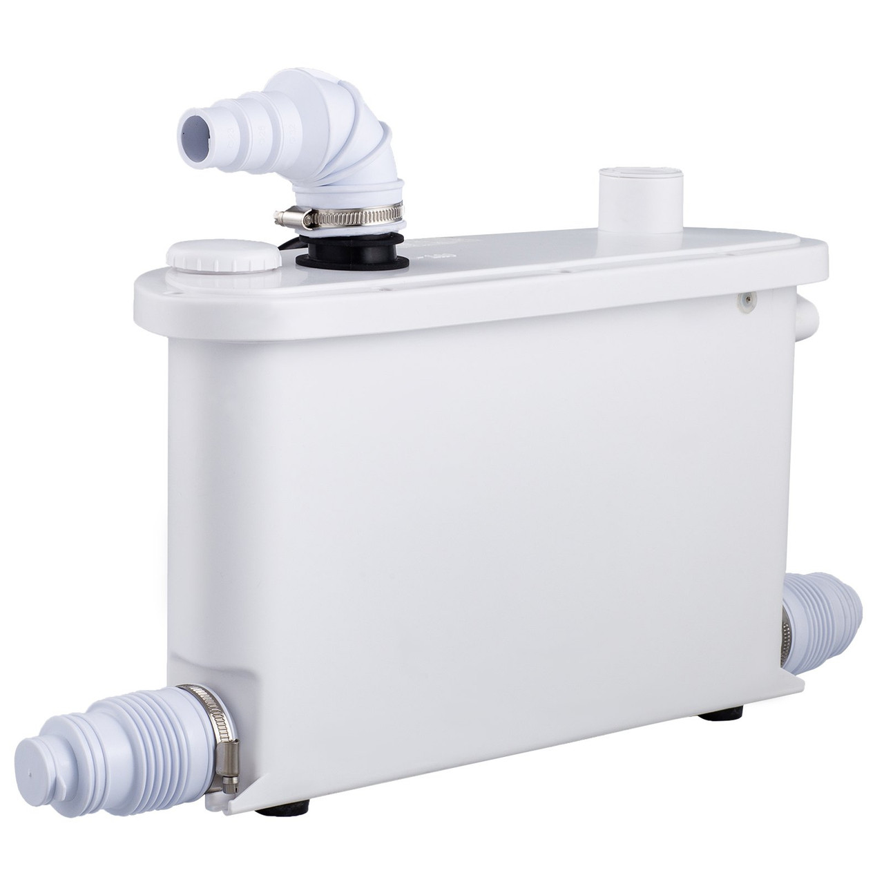 Macerator Pump, 400W Macerator Toilet Pump, w/ 4 Water Inlets