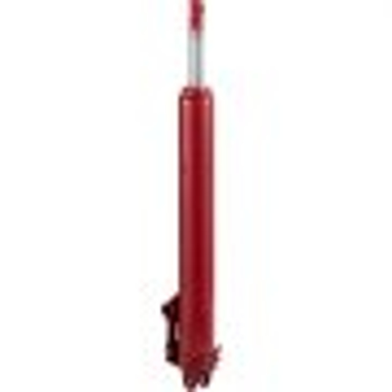 Hydraulic Long Ram Jack, 12 Tons/26455 lbs Capacity, with Single Piston Pump and Clevis Base, Manual Cherry Picker w/Handle, for Garage/Shop Cranes, Engine Lift Hoist, Red