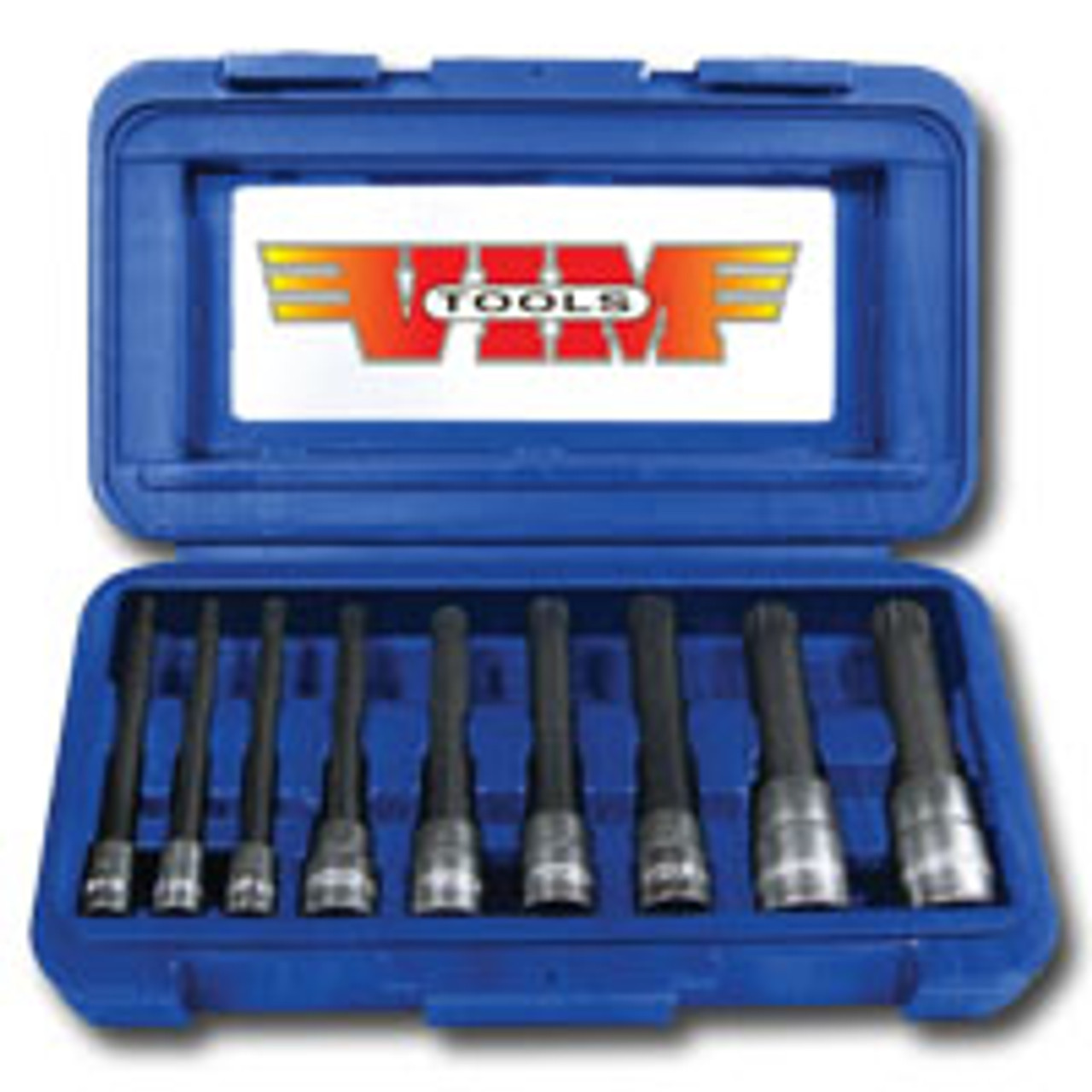 Triple Square Socket Set 3" Long - 4mm - 18mm