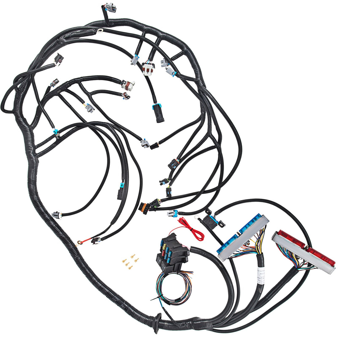 99-03 Standalone Wiring Harness with Mechanical Throttle Body and T56 Transmissions Transmission Wiring Harness for 1999-2003 4.8, 5.3, 6.0 Engines