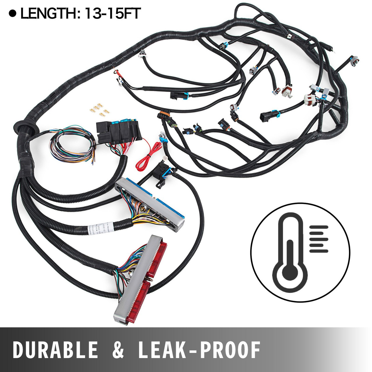 99-03 Standalone Wiring Harness with Mechanical Throttle Body and T56 Transmissions Transmission Wiring Harness for 1999-2003 4.8, 5.3, 6.0 Engines