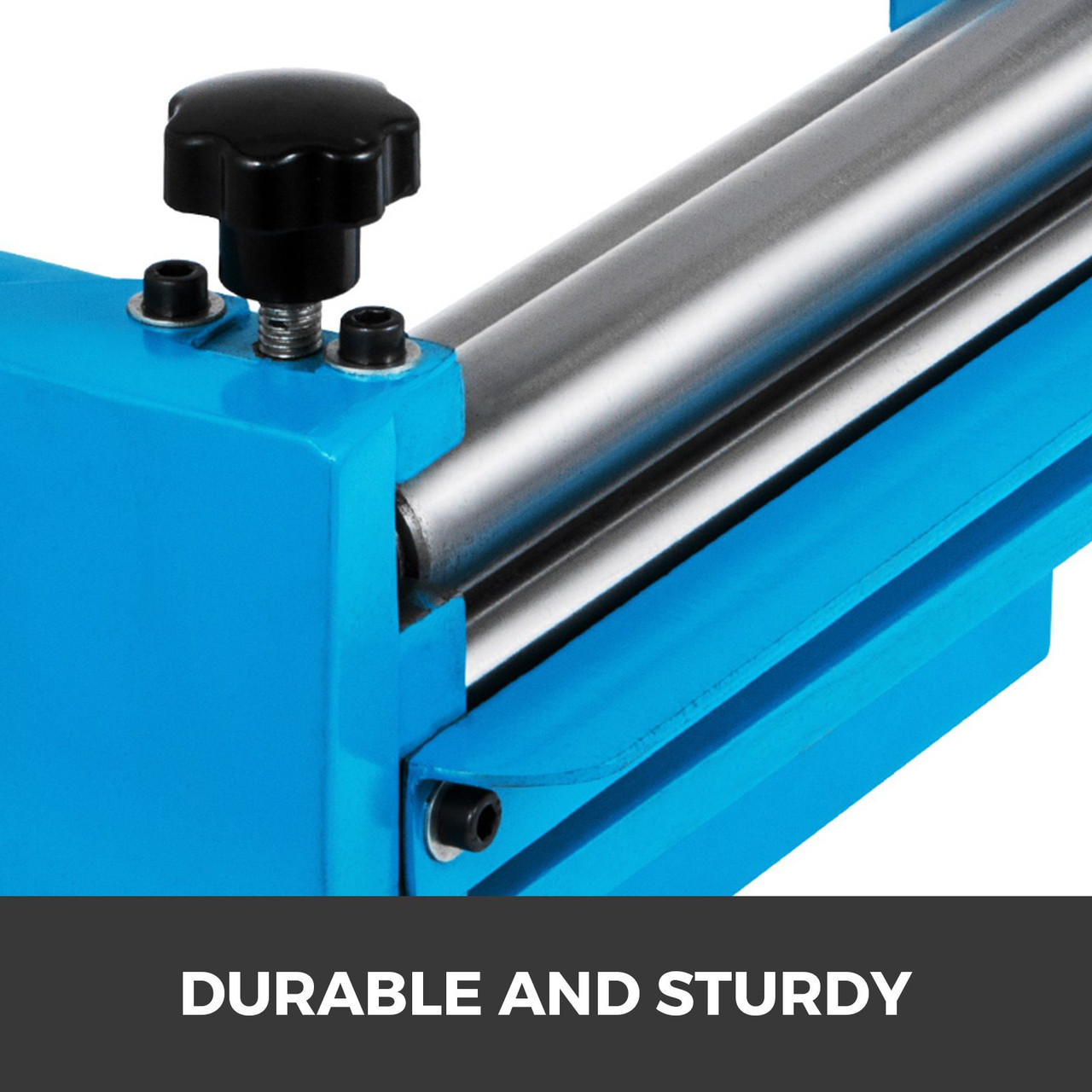 Manual Slip Roller, 12 inch Slip Roll Machine up to 20 Gauge Steel, Sheet Metal Roller Machine with Two Removable Rollers