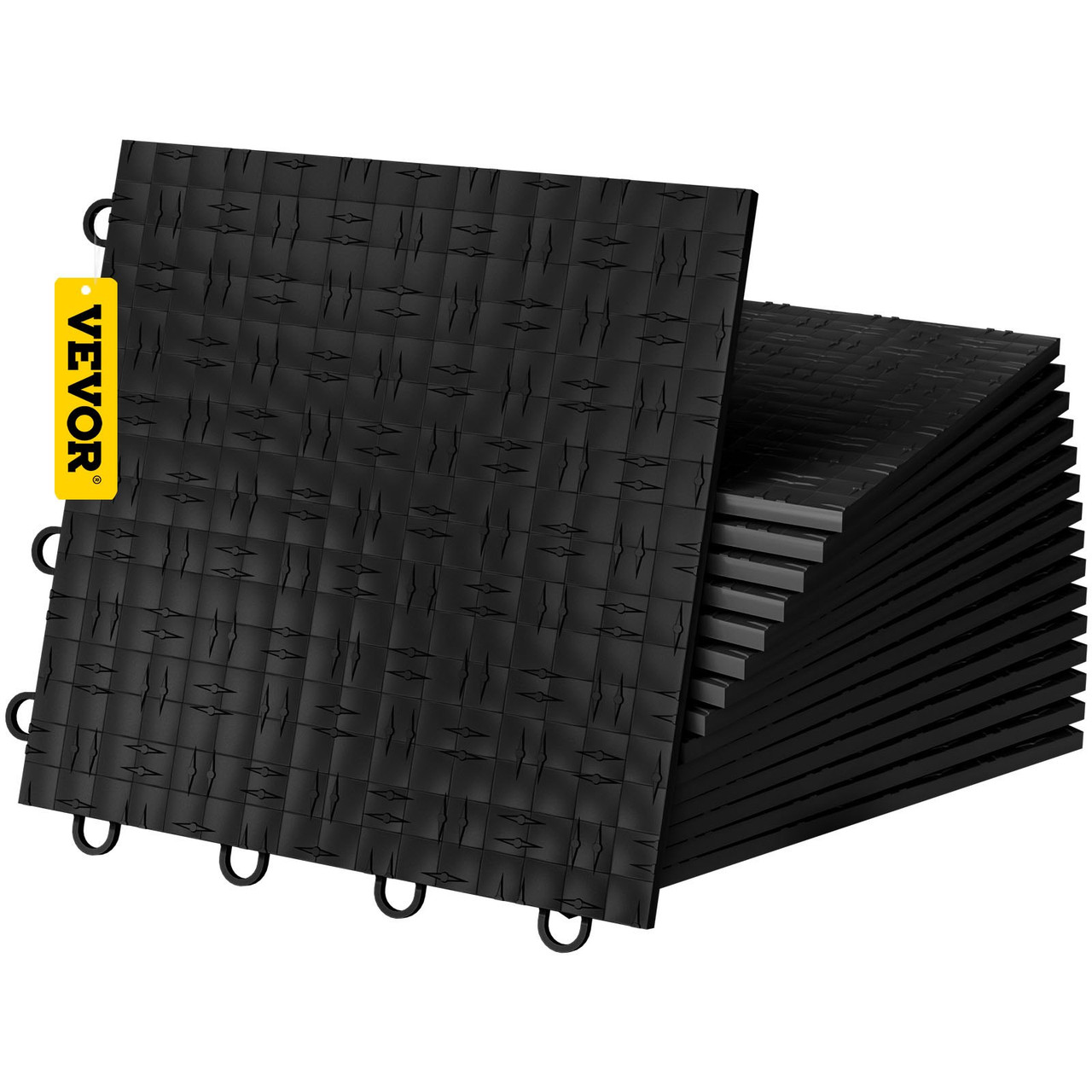 Diamond Tread Garage Tiles