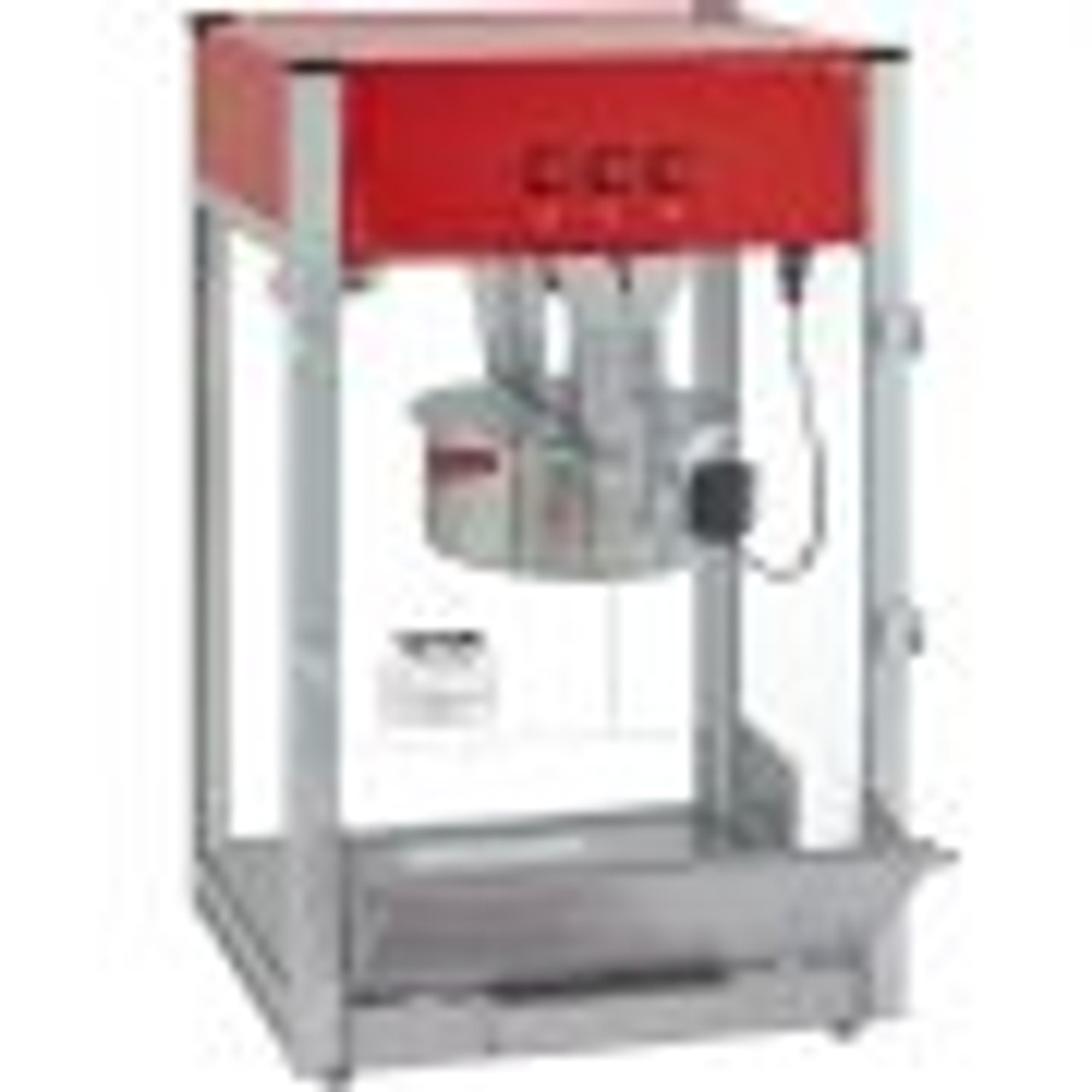 Popcorn Popper Machine 12 Oz Countertop Popcorn Maker 1440W 80 Cups Red