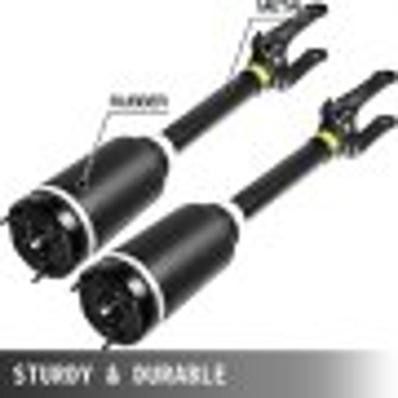 2pcs for Mercedes W164 GL350 GL450 1643206113 Front Air Suspension Spring Shock Strut