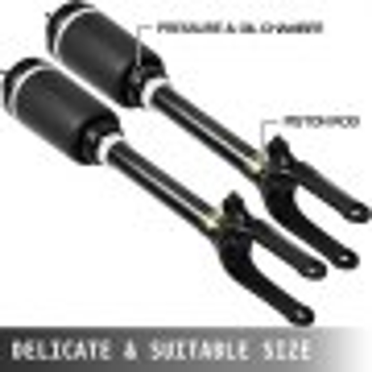 2pcs for Mercedes W164 GL350 GL450 1643206113 Front Air Suspension Spring Shock Strut