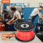 Air Hose Reel 1/2" x 250' Flexible Hybrid Rubber Compressor Hose 300PSI