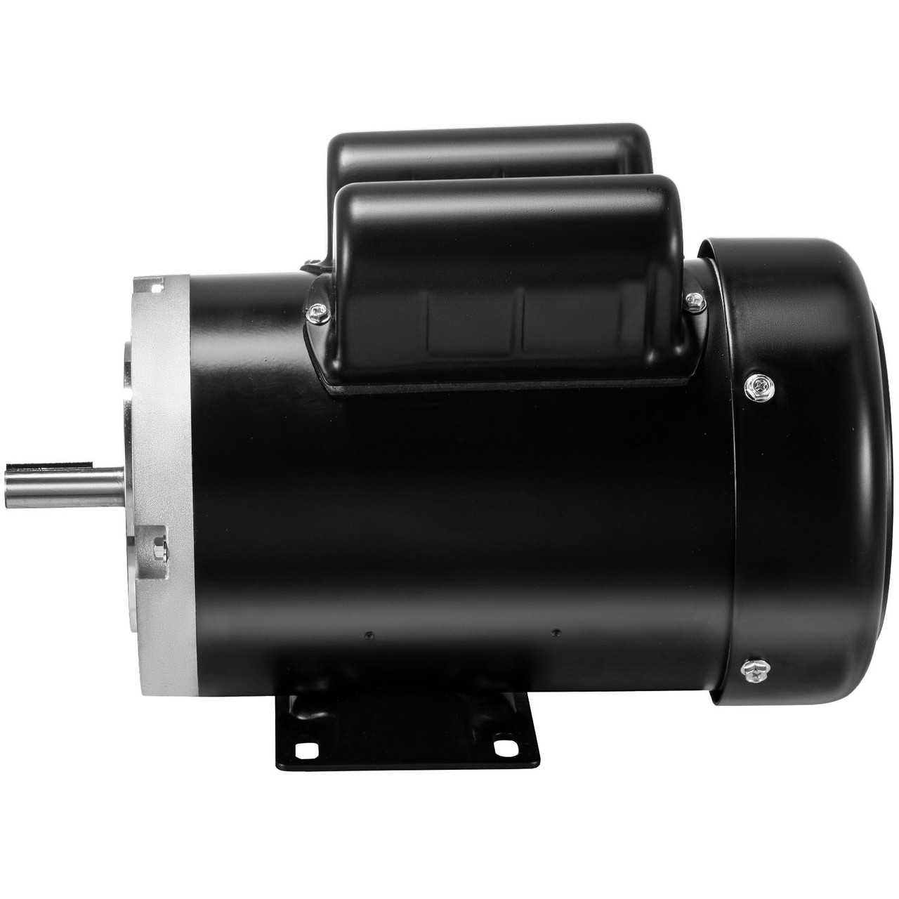 Electric Compressor Motor, 2 HP, Rated Speed 1725 RPM Single Phase Electric Motor, AC 115V 230V Air Compressor Motor 56C Frame, Suitable for Agricultural Machinery and General Equipment