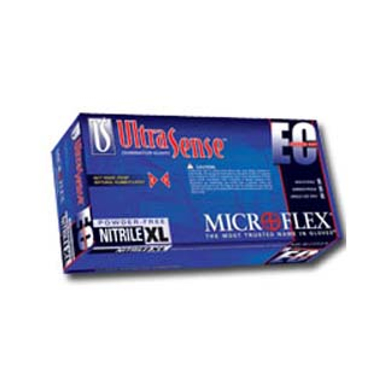 UltraSense, Extended cuff powder free nitrile gloves -Medium