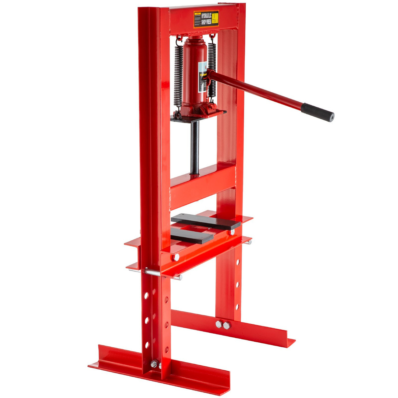 Hydraulic Shop Press 6 Ton H-Frame Hydraulic Press 13227lbs with Heavy Duty Steel Plates