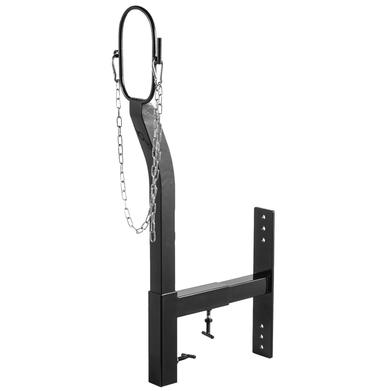 Livestock Stand Steel Gate Attachment Nose Loop Headpiece, 9.8inch Height and Trimming Stand 5.9inch Length Adjustable, Nose Loop Goat Trimming Stands, Sheep Shearing Stand, for Sheep & Goats