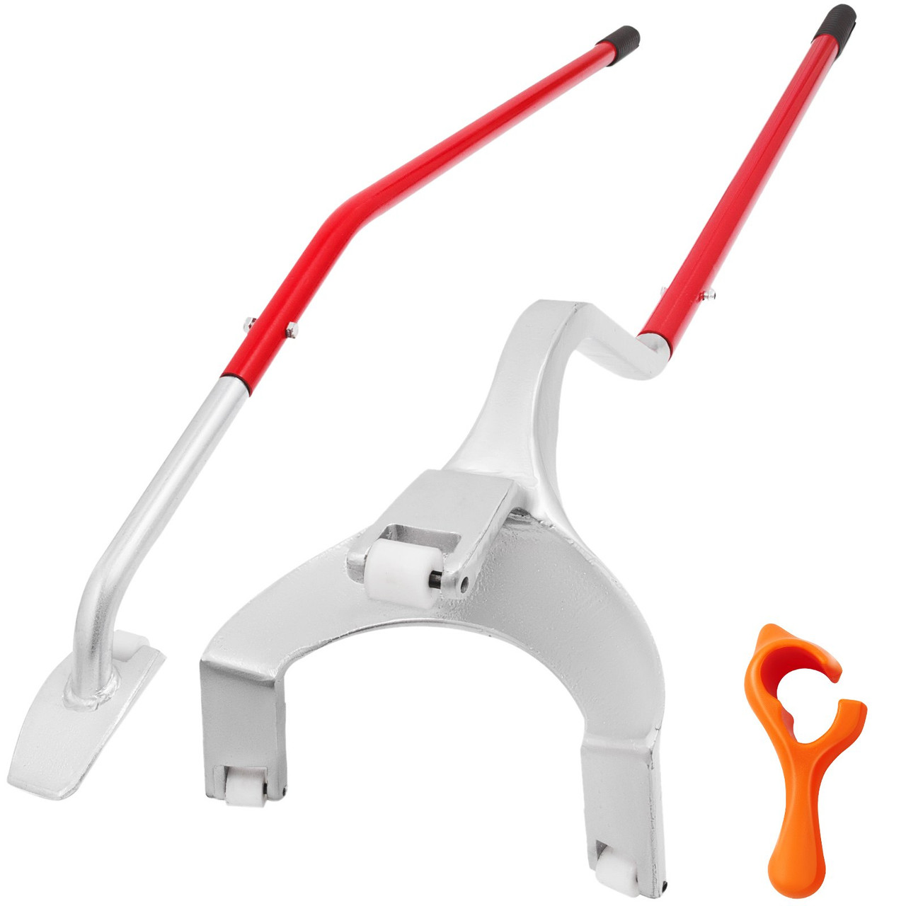 Tire Mount Demount Tool, 22.5 to 24.5 inches, 3PCS Tire Changer Demount Tool Adapted to Aluminum and Steel Rims, with Extra Bead Keeper, Tire Changing Tools for Car Repairing, Red