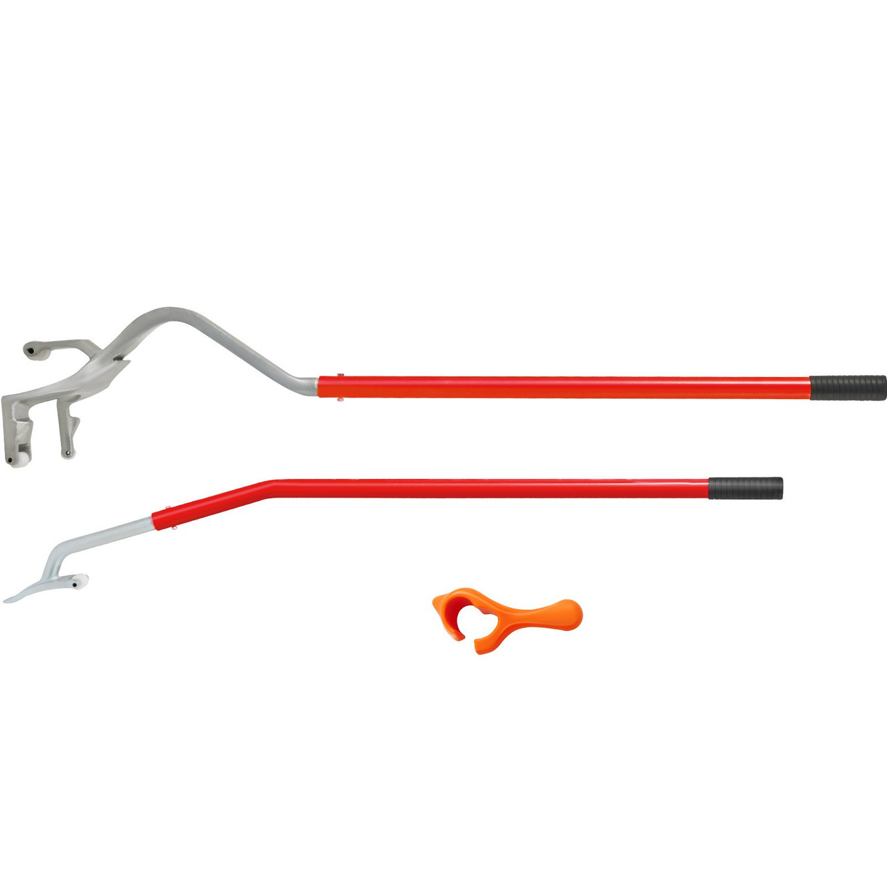 Tire Mount Demount Tool, 22.5 to 24.5 inches, 3PCS Tire Changer Demount Tool Adapted to Aluminum and Steel Rims, with Extra Bead Keeper, Tire Changing Tools for Car Repairing, Red